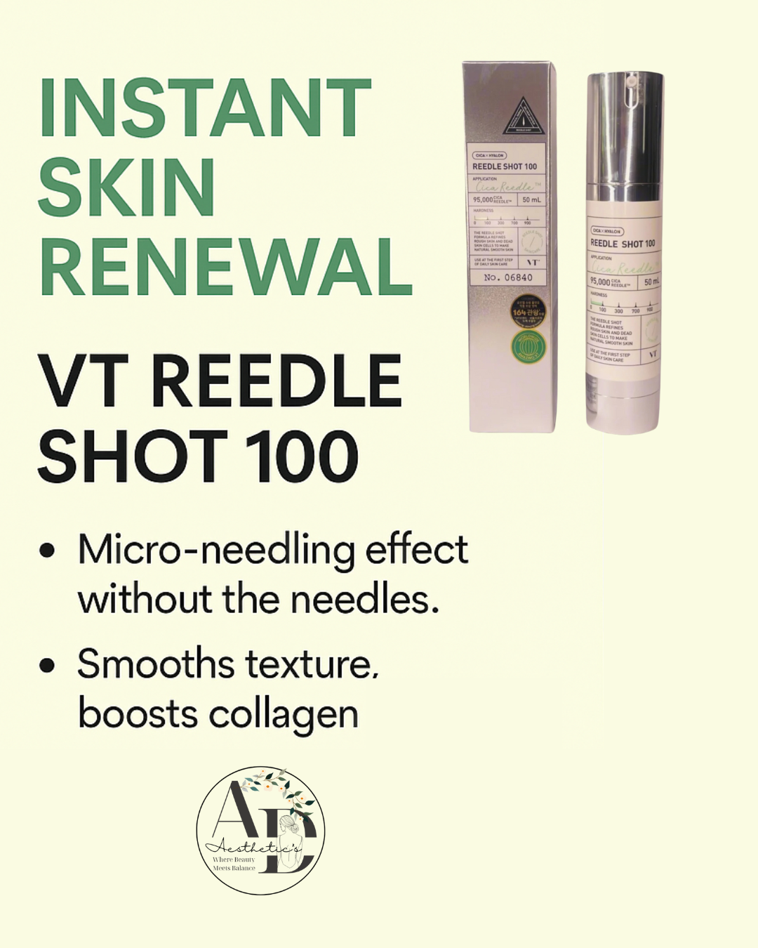 REEDLE SHOT 100: The Ultimate Skin Refining Treatment