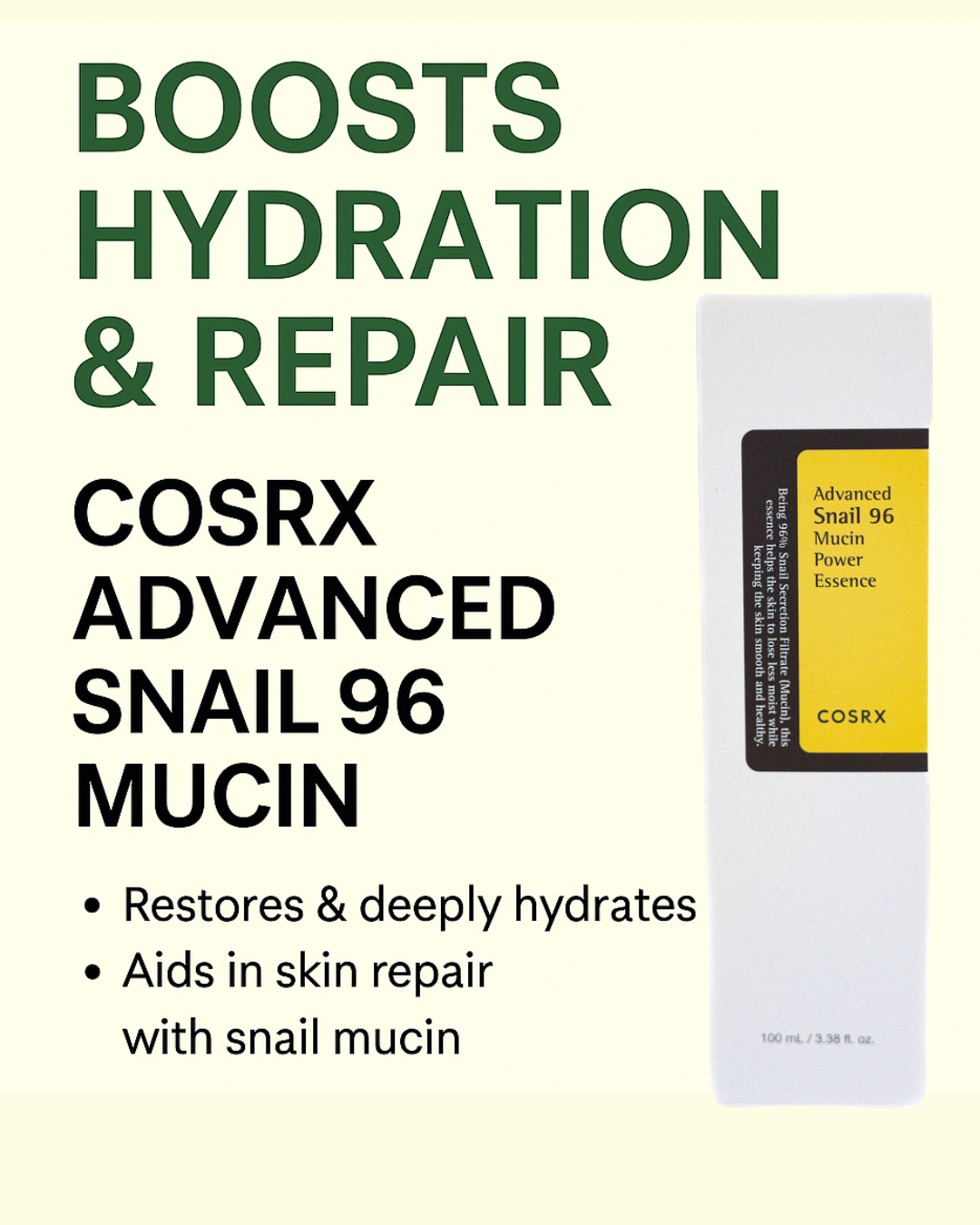 COSRX Advanced Snail Mucin Power Essence: