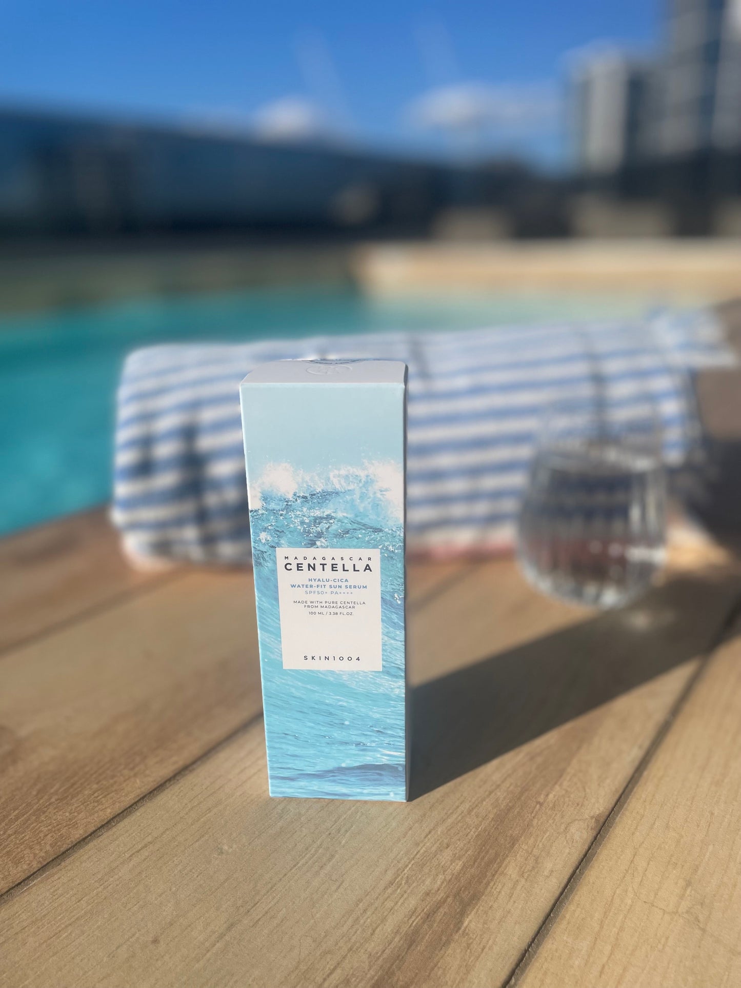 SKIN1004 Madagascar Centella Hyalu-Cica Water-Fit Sun Serum (SPF50+ PA++++)
