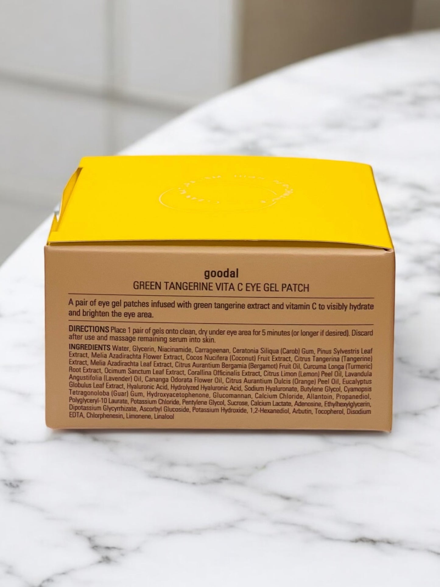 Green Tangerine Vita C Eyegel Patches