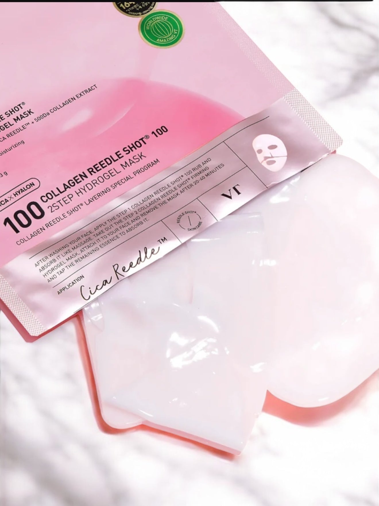 VT Collagen Reedle Shot™ 100 2-Step Hydrogel Mask