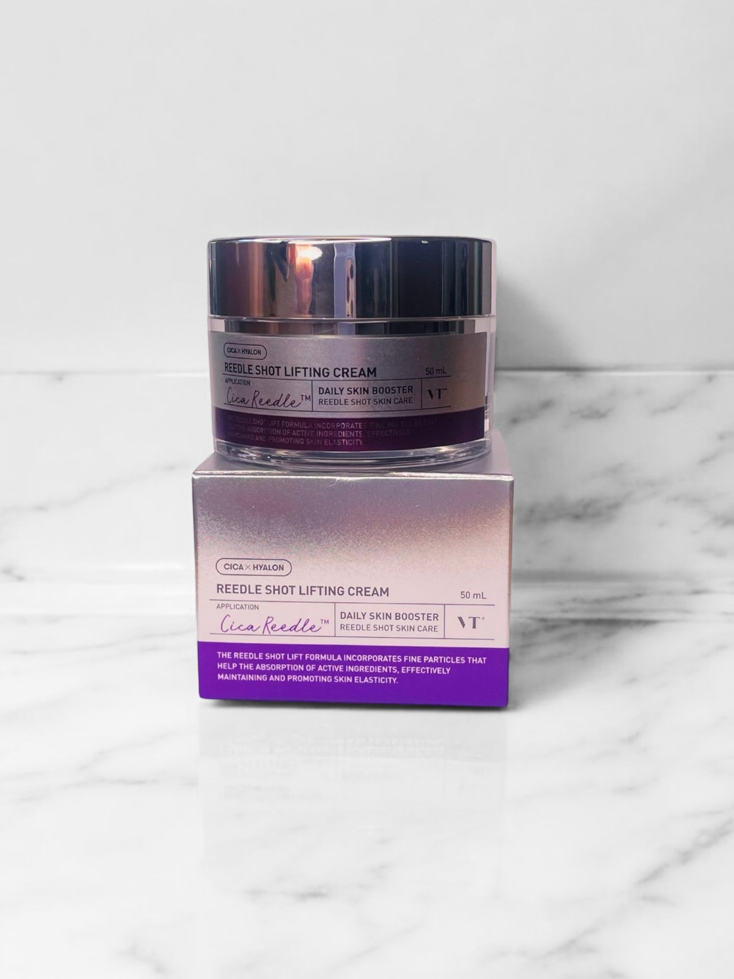CICA X HYALON REEDLE SHOT Lifting Cream: Daily Skin Booster for Firm, Elastic Skin